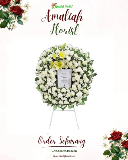 Krans Bunga Duka Idi Timur